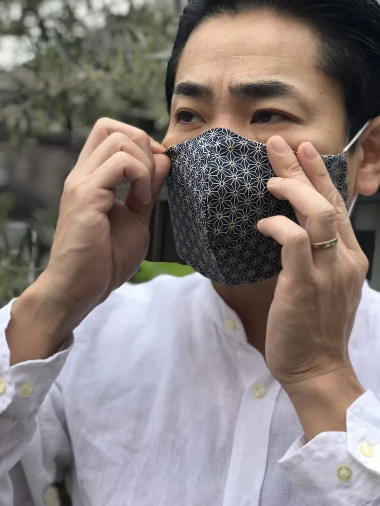 100% Cotton Reusable Face Mask - Hemp Leaf Print