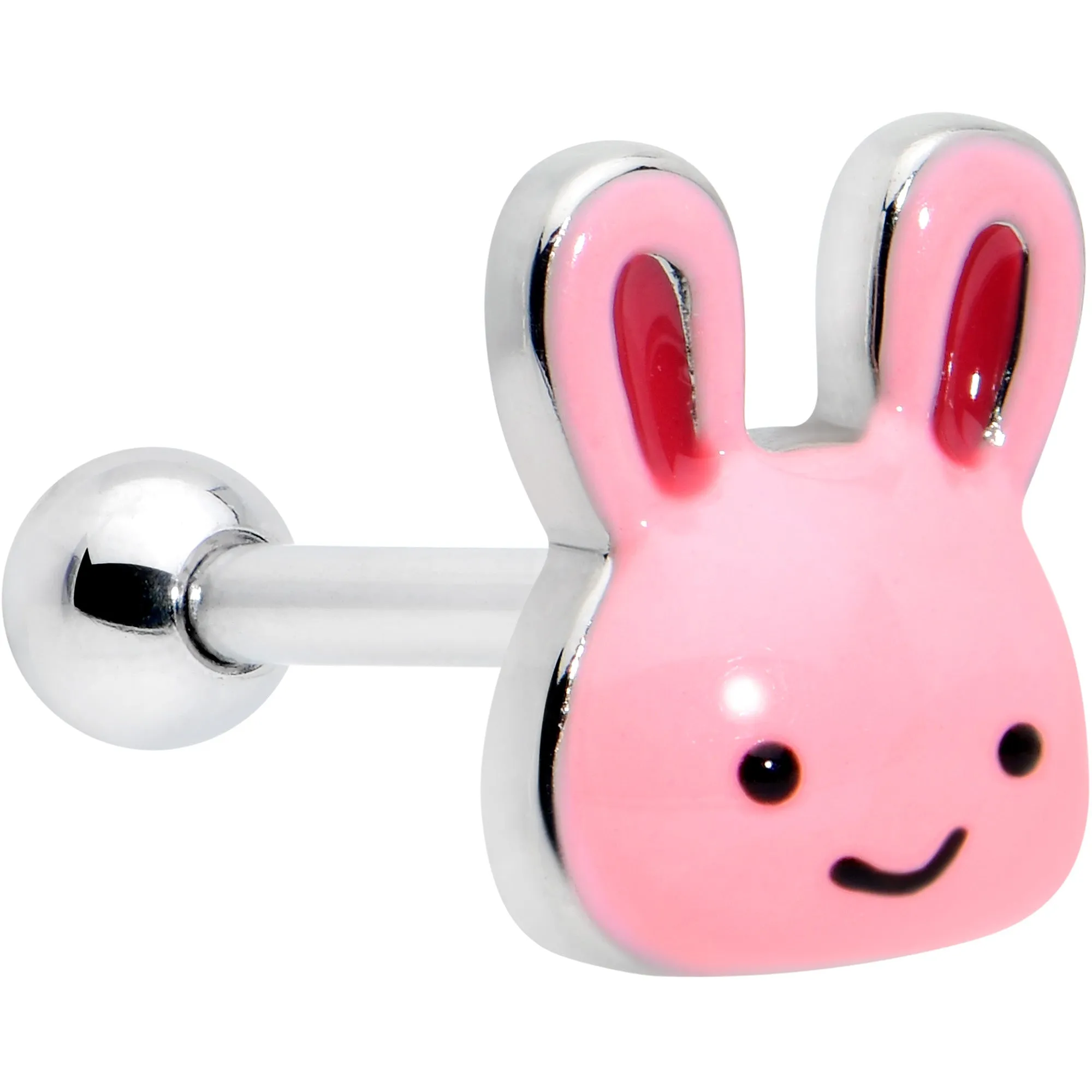 16 Gauge 5/16 Kawaii Cutie Easter Bunny Cartilage Tragus Earring