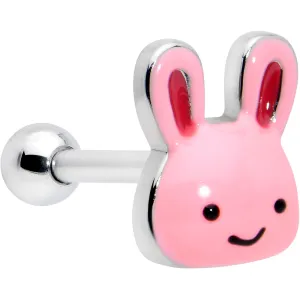 16 Gauge 5/16 Kawaii Cutie Easter Bunny Cartilage Tragus Earring