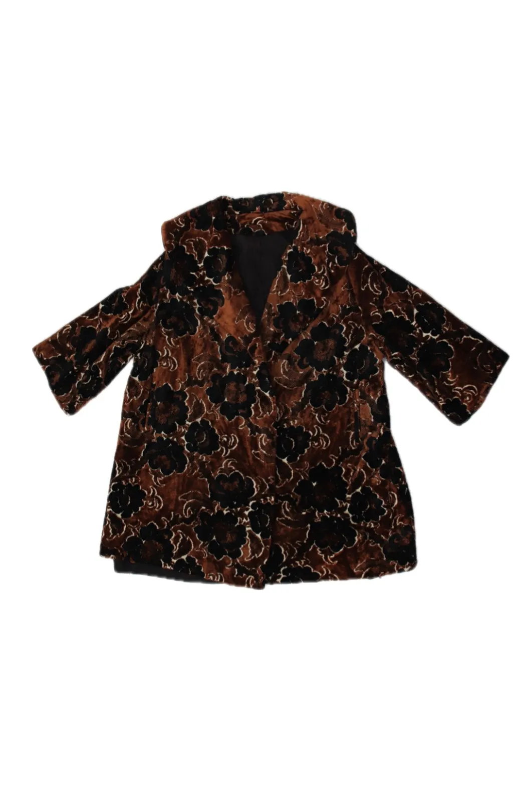 1960s Floral Tapestry Coat*