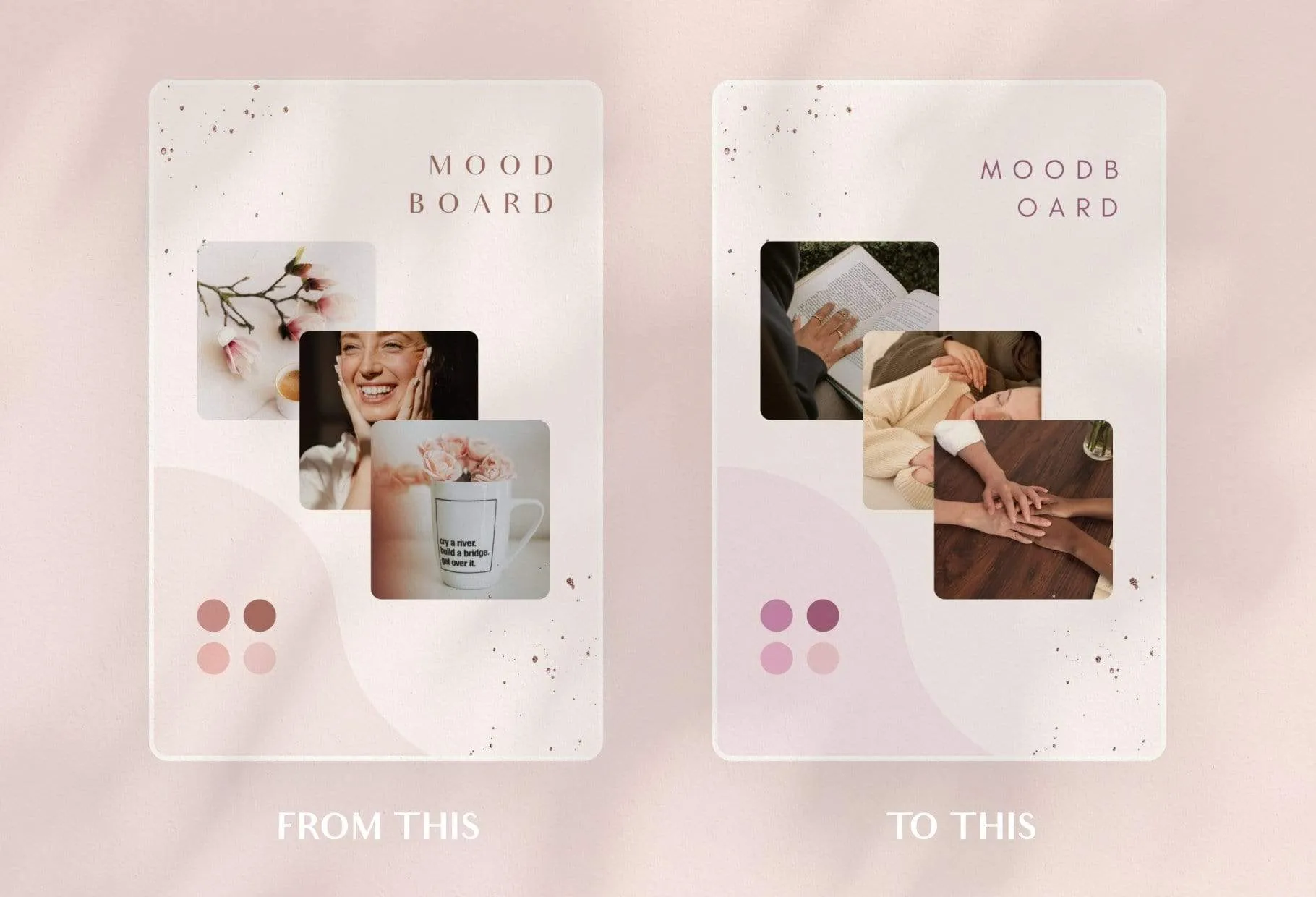 30 Pinterest Engagement Pins Editable Canva Templates Rose Gold Pack 02