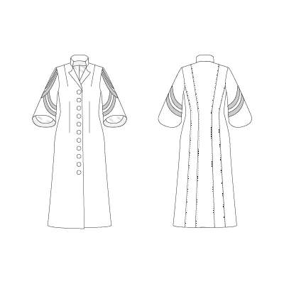 3016    1930s Miss L's Coat Dress