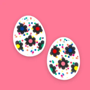 40mm Party Eggo’s -  Dotty Garden  - Two Pairs