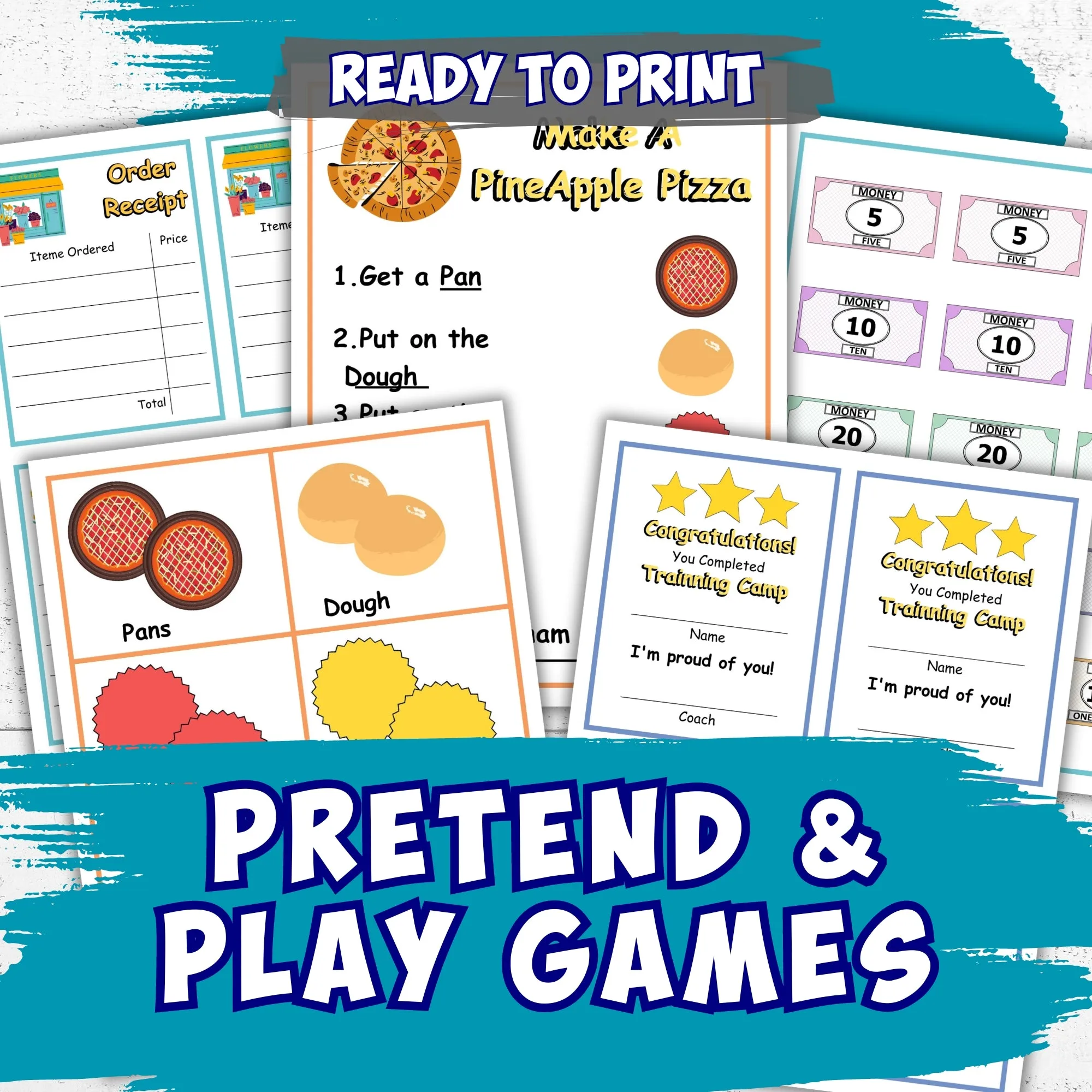 5,000  Pre-k and Kindergarten Worksheets Ultimate Bundle