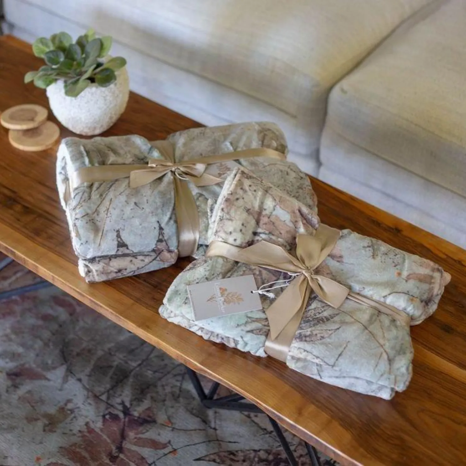 50" x 60" Sumac Sherpa Lined Blanket