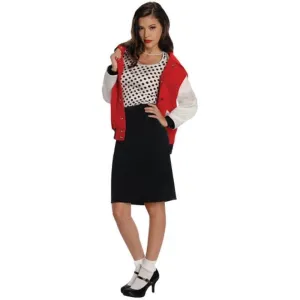 50's Rebel Chick Costume Size S