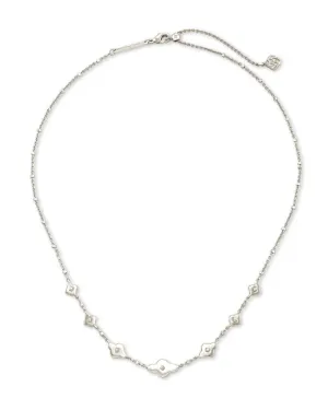 Abbie Strand Necklace In Silver