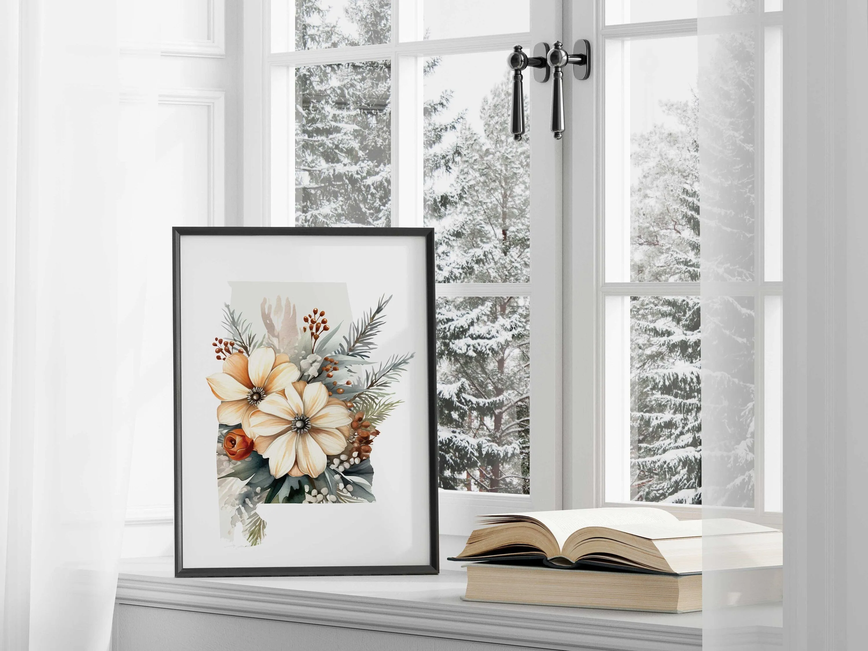Alabama Nature Art: Four Seasons Gallery – Stunning Winter, Spring, Summer & Fall Nature Prints for Home Decor