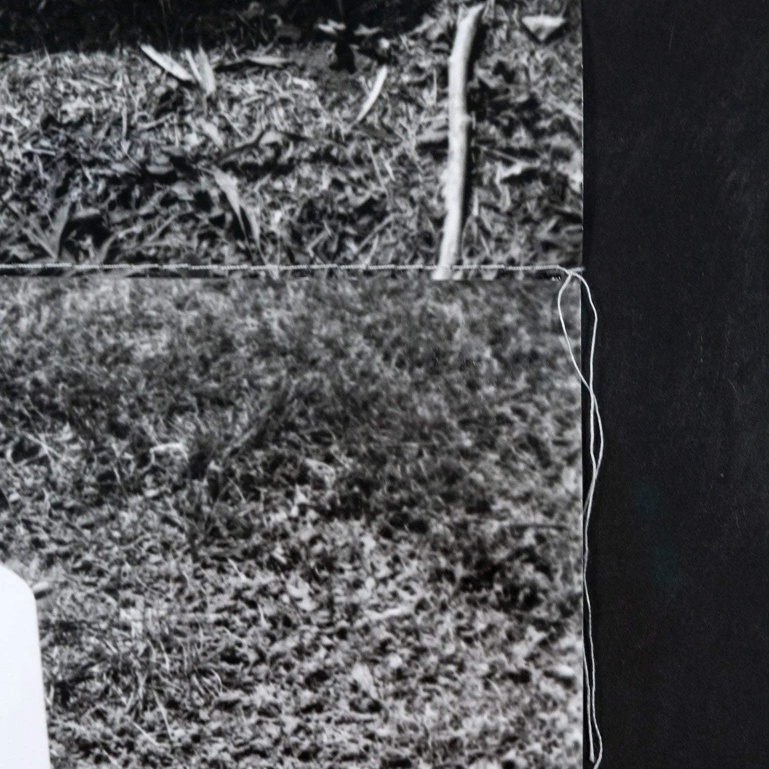ANDY WARHOL "OUTDOOR BENCH" GELATIN SILVER PRINT, 1976-86