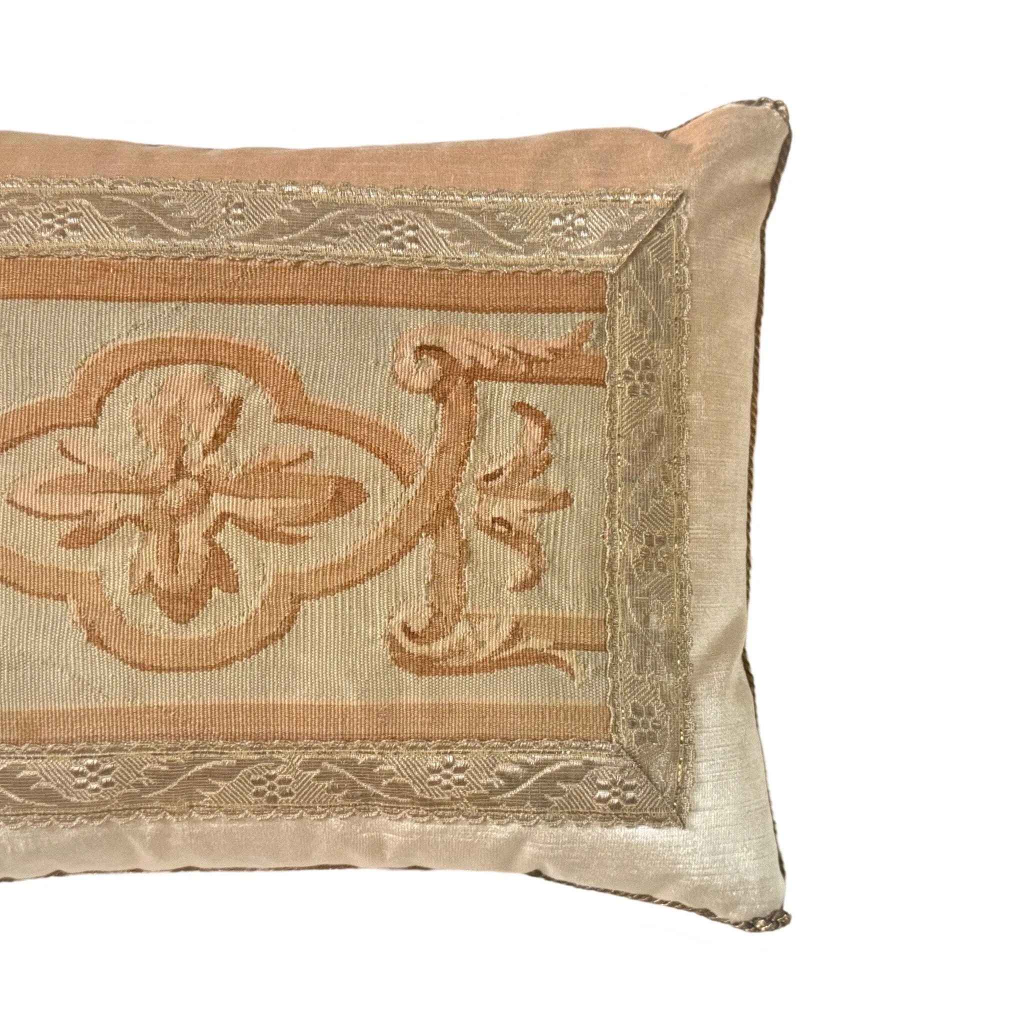 Antique Aubusson Tapestry Fragment (#T071624 | 13 x 18")