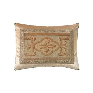 Antique Aubusson Tapestry Fragment (#T071624 | 13 x 18")