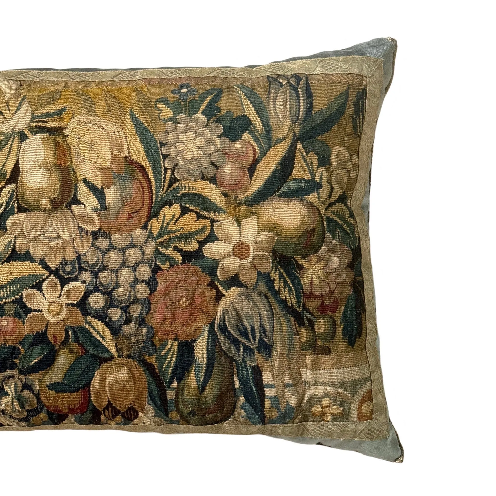 Antique Tapestry Fragment (#T041524 | 21 x 42.5”)
