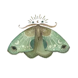 Astral Moth 5x7 Print