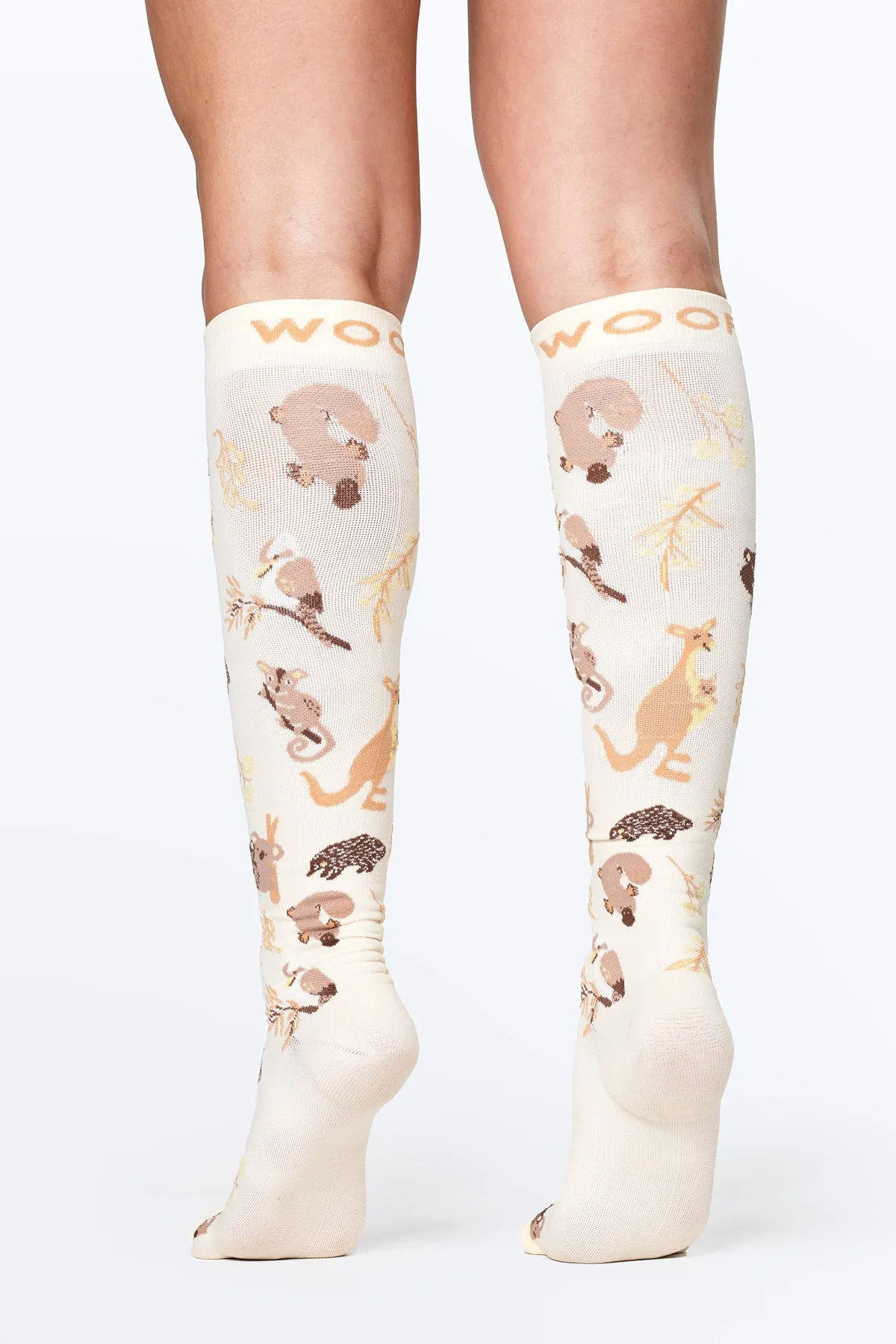 Aussie Natives Bamboo Compression Socks