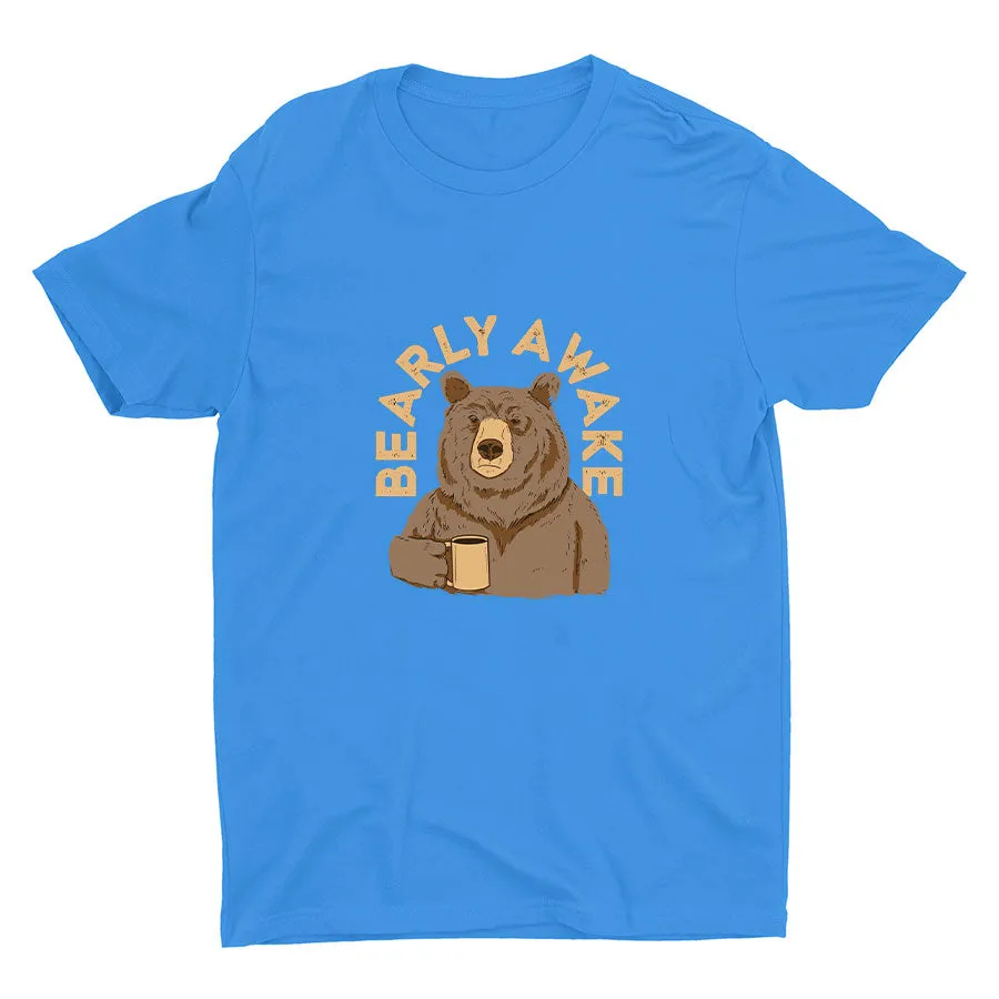 BEARLY AWAKE Cotton Tee
