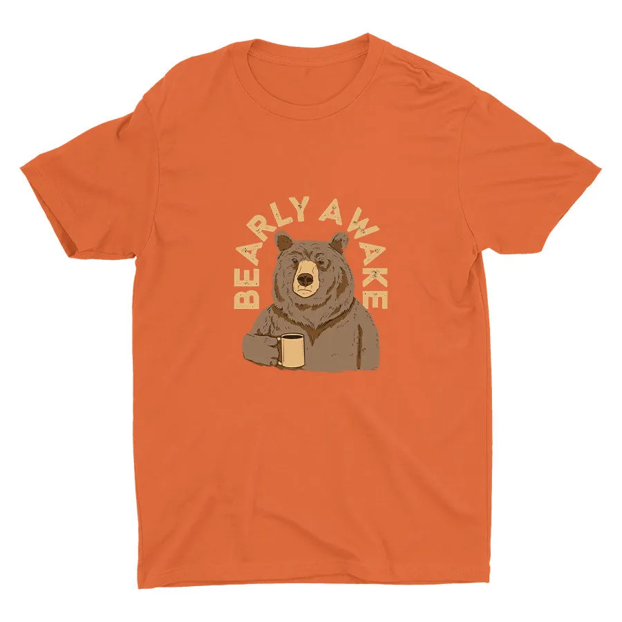 BEARLY AWAKE Cotton Tee