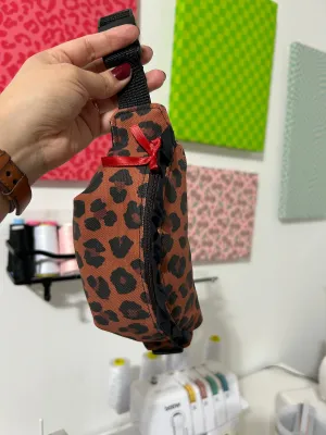 Belt Bag: (RUFFLE)Animal Print