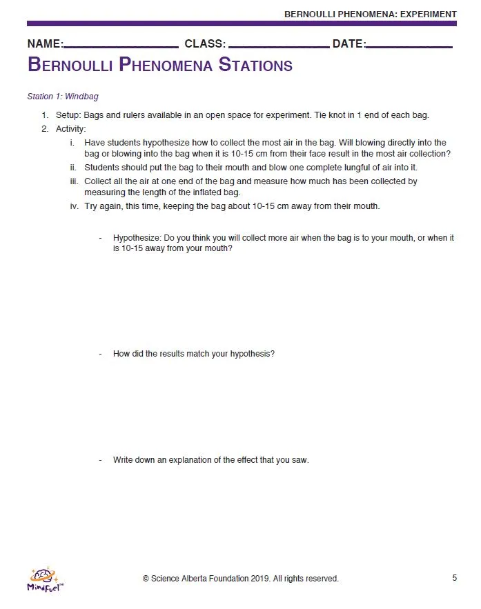 Bernoulli Phenomena