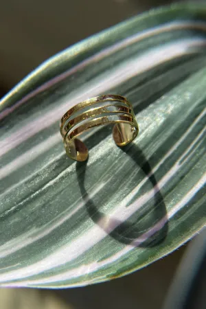 Between the Lines Toe Ring