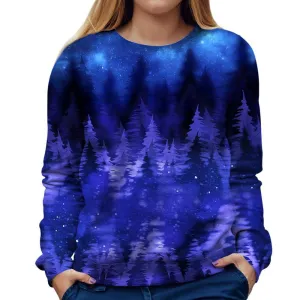 Blue Pines Womens Sweatshirt