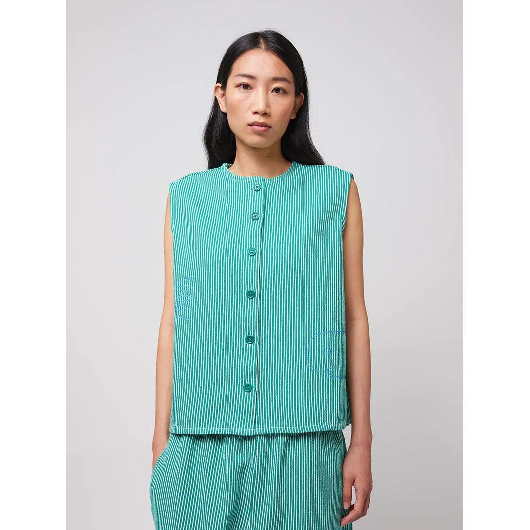 Bobo Choses Woman - Lucky Fish embroidery shirt