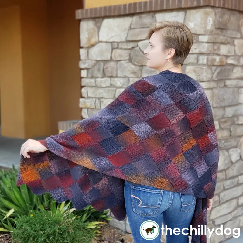 Bon Voyage Shawl: Knitting Pattern PDF