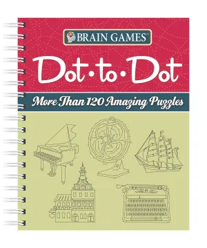 Brain Games - Dot-to-Dot: More than 120 Amazing Puzzles Spiral-bound