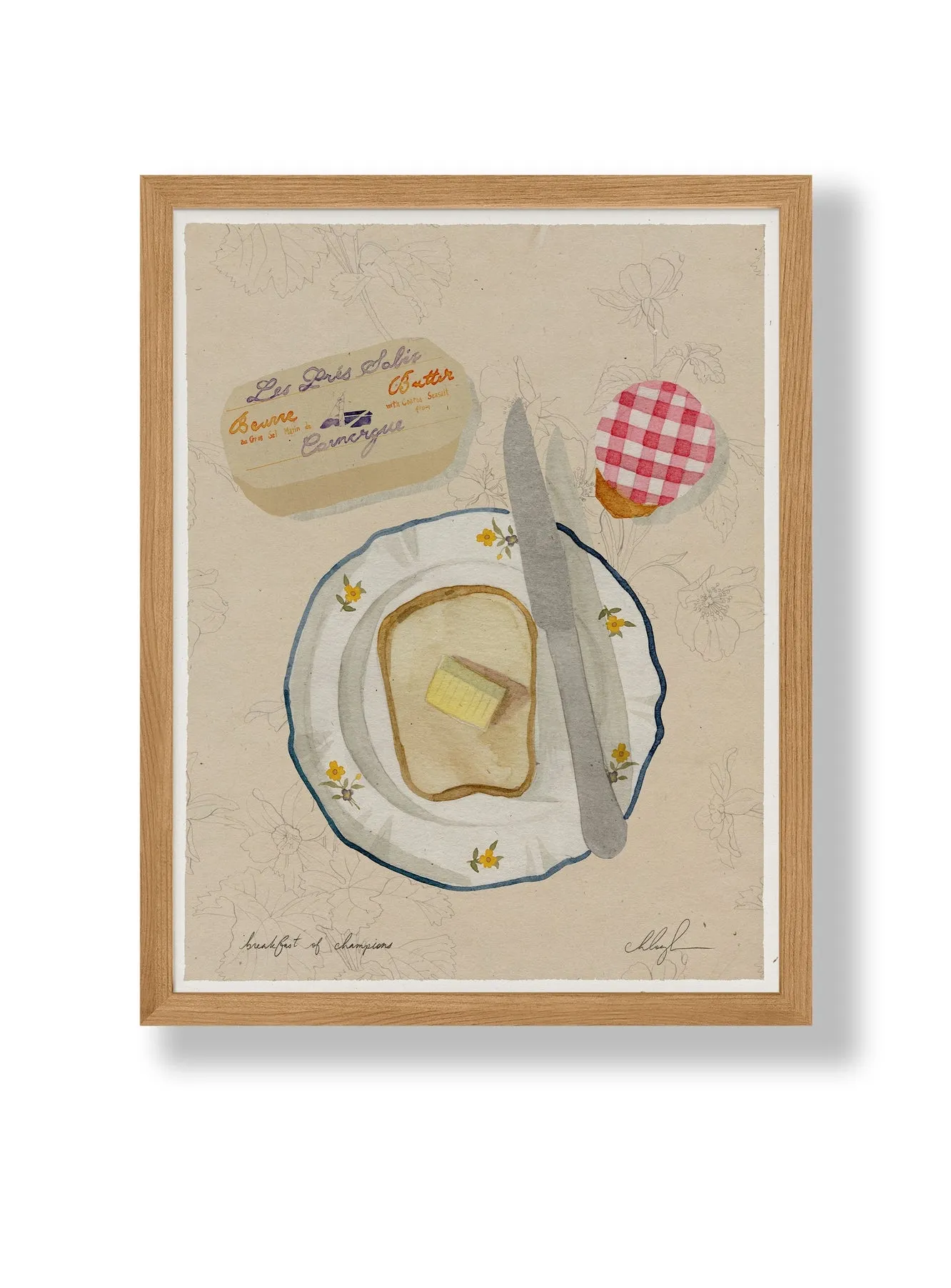 Breakfast of Champions Print