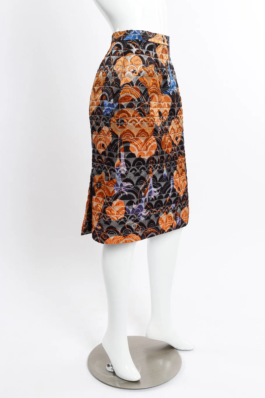 Brocade Jacket and Skirt Set
