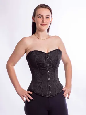 Brocade Romantic Curve Longline Overbust Corset : CS-530