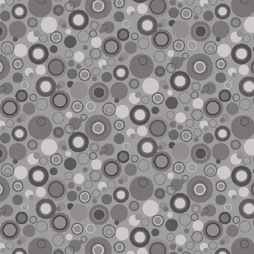 Bubble Dot Basics 9612-90 Gray