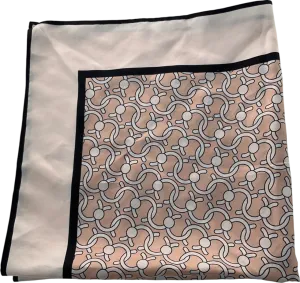 Cafune Pink C Lock Neck Scarf