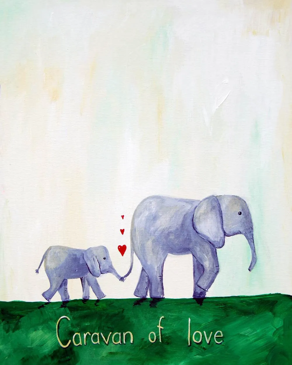 Caravan of Love  - Nursery Quote Art