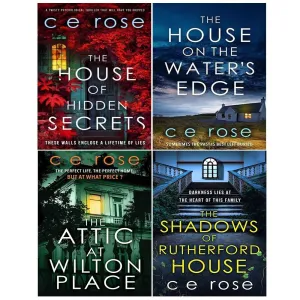 CE Rose Collection 4 Books Set House of Hidden Secrets,House on the Water's Edge