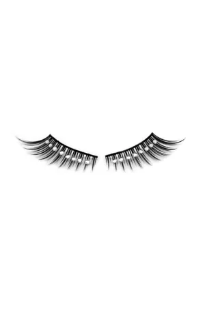 Child Lashes - 8 Clear Stones