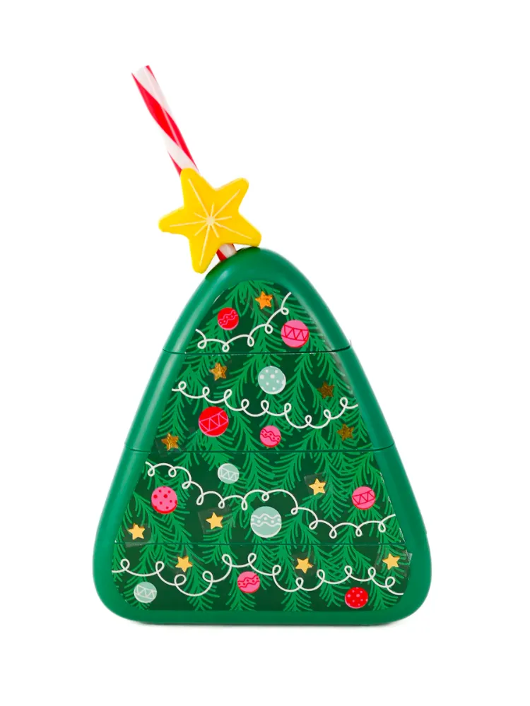 Christmas Tree Novelty Sipper