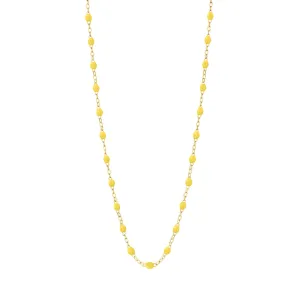 CITRON GIGI CLASSIC NECKLACE 18 INCH- 18K YELLOW GOLD