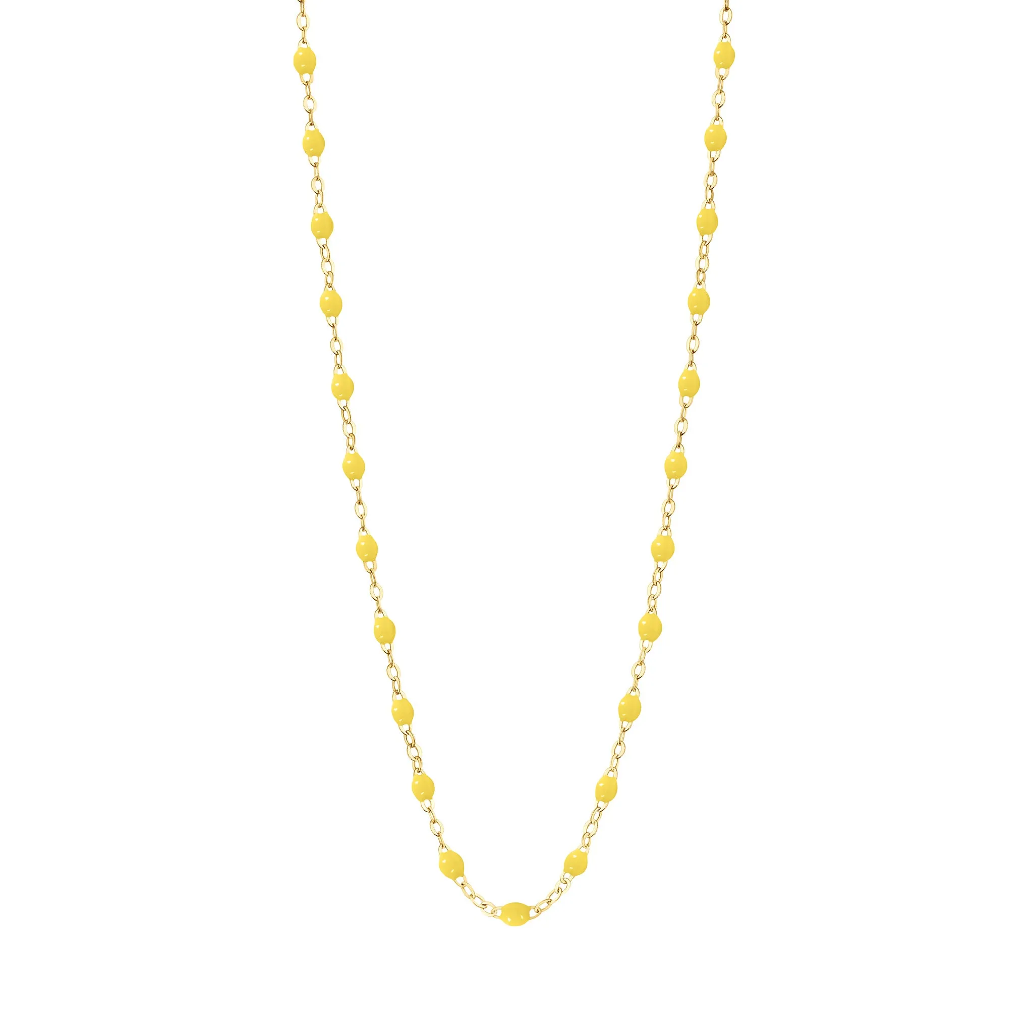 CITRON GIGI CLASSIC NECKLACE 18 INCH- 18K YELLOW GOLD