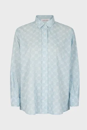 CLYDE MONOGRAM DENIM SHIRT