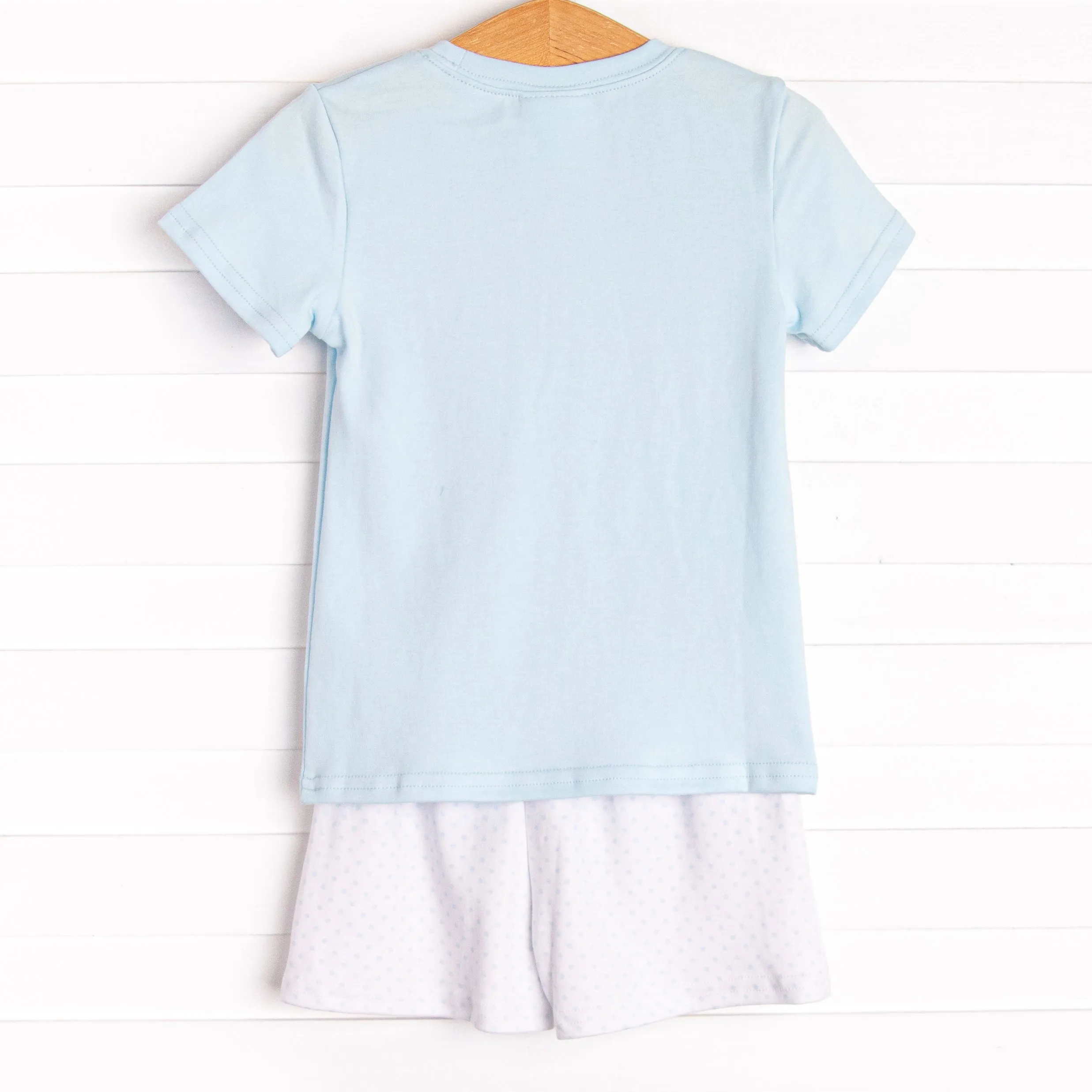 Coleman Pima Short Set, Blue