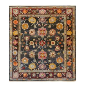 Crimson Tapestry Hand Knotted Area Rug
