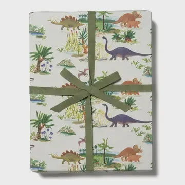 Dinosaurs Gift Bag (light green)