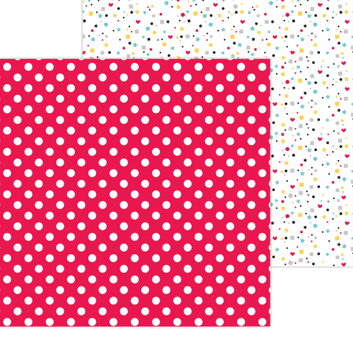 Doodlebug - Fun at the Park - 12x12 Single Sheets - Mini Dot / 7329