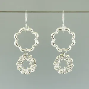 Double Siren Dangle Earring