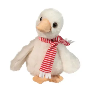 Douglas Cuddle Toys Mini Gussie Soft Goose with Scarf