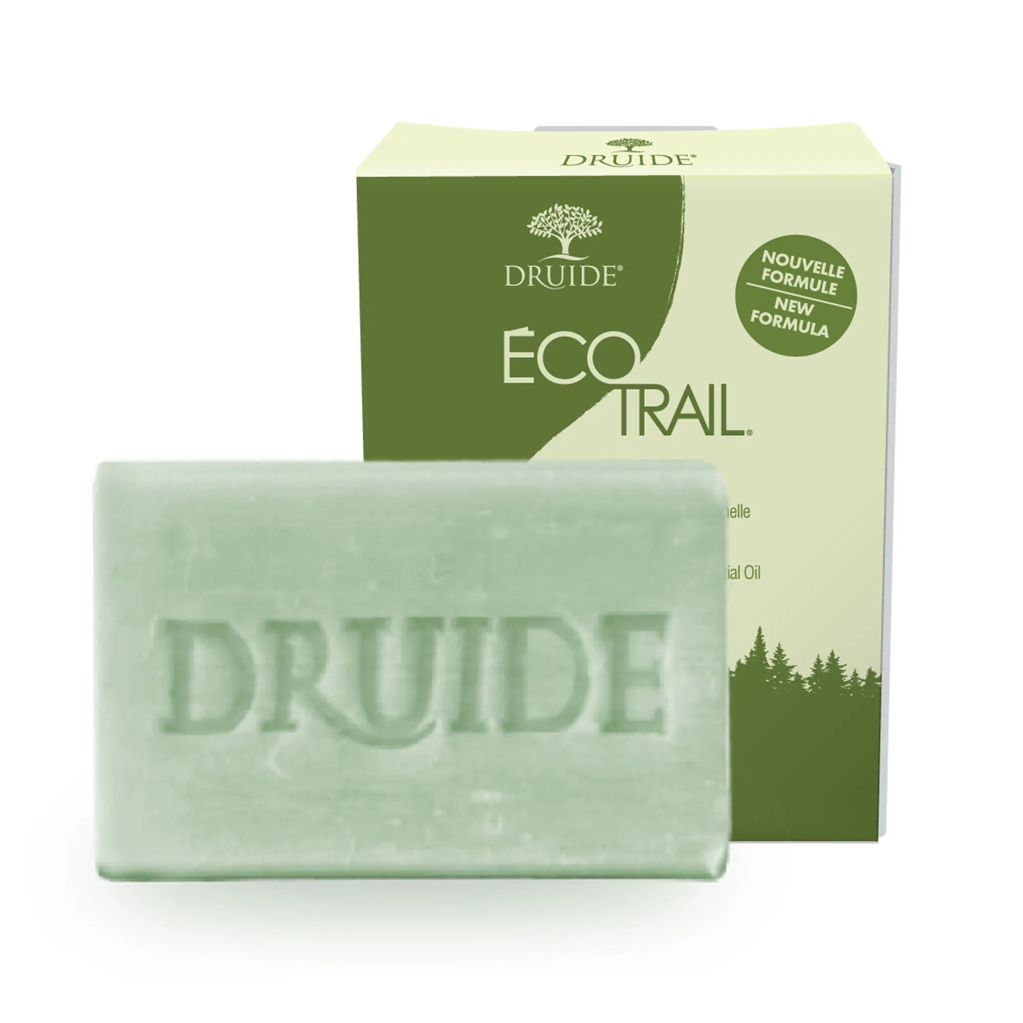Druide Savon a l'Eucalyptus Ecotrail Sans Huile de Palme