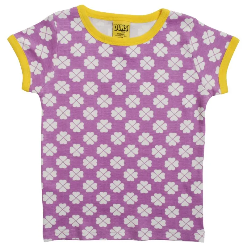 DUNS Sweden Kids Clover T-shirt - Violet Tulle Purple