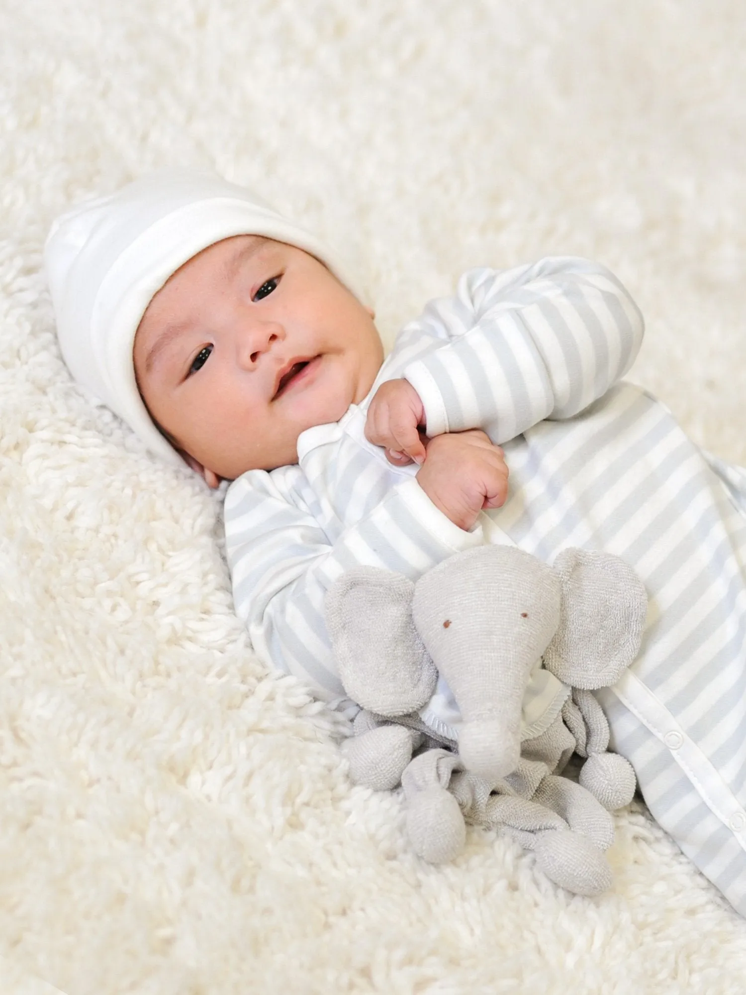 Elephant Baby Lovey- Baby Boutique Under The Nile