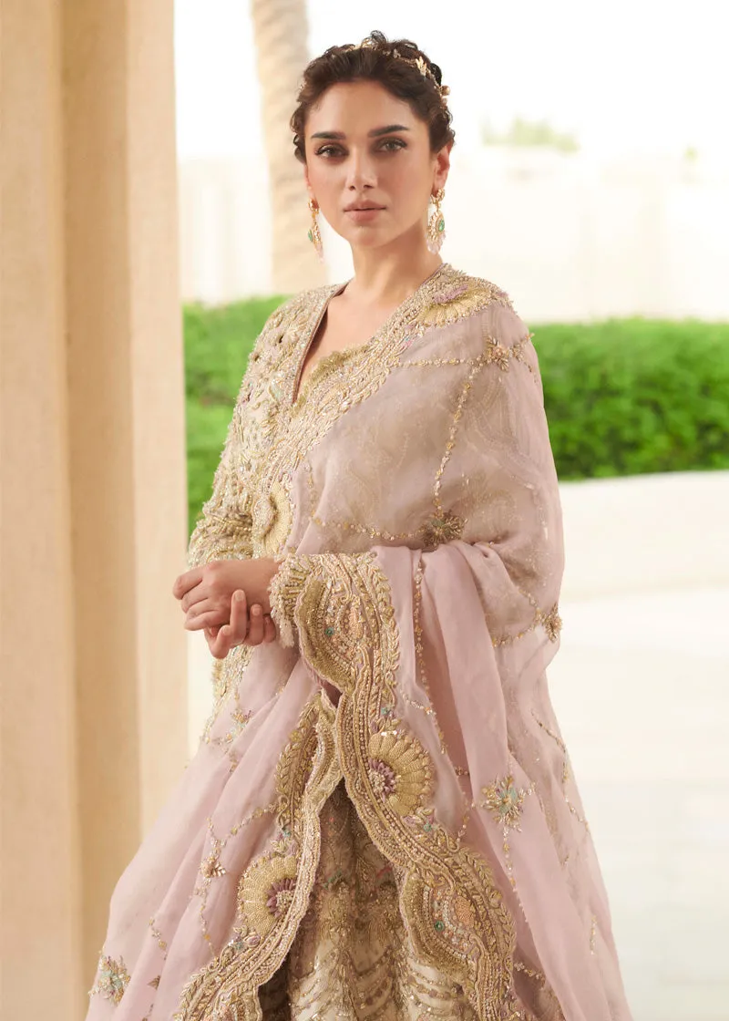Embellished Jacket with Bridal Lehenga and Dupatta
