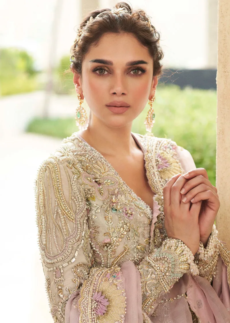 Embellished Jacket with Bridal Lehenga and Dupatta